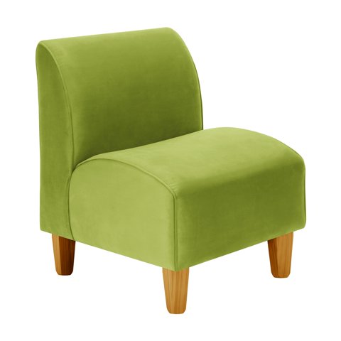 Bodevir - Poltrona Soft 1C Felpa 04 Pistacho