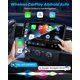 thumbnail image 3 of Radio de coche Jufodrca 8GB+128GB Android 15 QLED de 10 pulgadas, 3 of 9