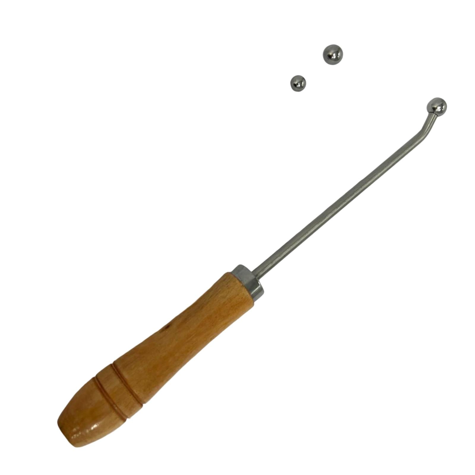 Bothyi - Instrumento De Viento Duradero, Herramientas De Chapa, Mango De Madera, Acc Para Francés
