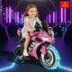 thumbnail image 1 of Moto Electrico Para Niños Niñas 6v Con 4 Ruedas Luz Música Rosa, 1 of 9