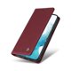 thumbnail image 3 of Funda Billetera de Cuero para Samsung Galaxy S22 con Tarjetero y Soporte - Tapa Magnética Rojo, 3 of 6