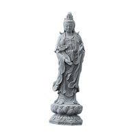 Magideal - Estatua De Guan Yin, Escultura De Buda Femenino, Adorno, Obra De Arte, Artesanía, Accesorios, Figura De Guan Yin Para Estantería, Decoración De Mesa
