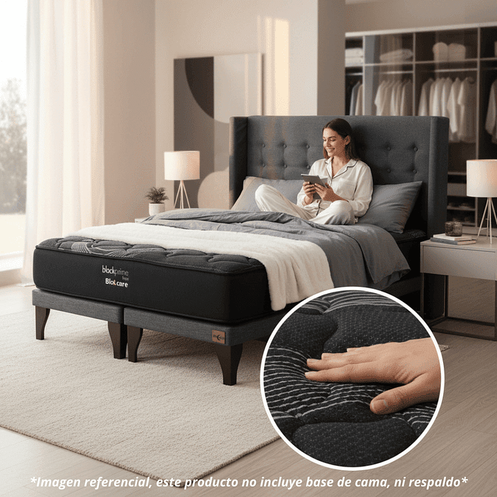 Colchón Super King Bloccare Black Prime Uno