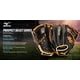 thumbnail image 3 of Guante de béisbol Mizuno de cuero, cuadro interior, mano derecha, 28 cm, 3 of 3