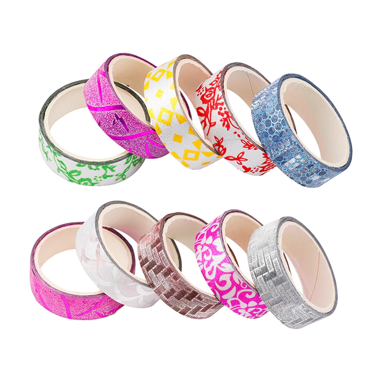 Bothyi - 10 Unidades De Cintas Adhesivas Para El Día De San Valentín, Cinta Adhesiva Para Planificador, Fabricación De Tarjetas, Diario, Mezcladas