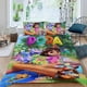 thumbnail image 2 of Dora-South Park Conjunto de sábanas temático, trío de piezas, cómodo y amigable con la piel, diseño único, regalo de decoración para el hogar para familiares, amigos y fans,140X210cm, 2 of 6
