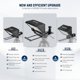 thumbnail image 2 of Teleprompter NEEWER X12II con soporte de cámara tipo Arca para iPad, 2 of 9