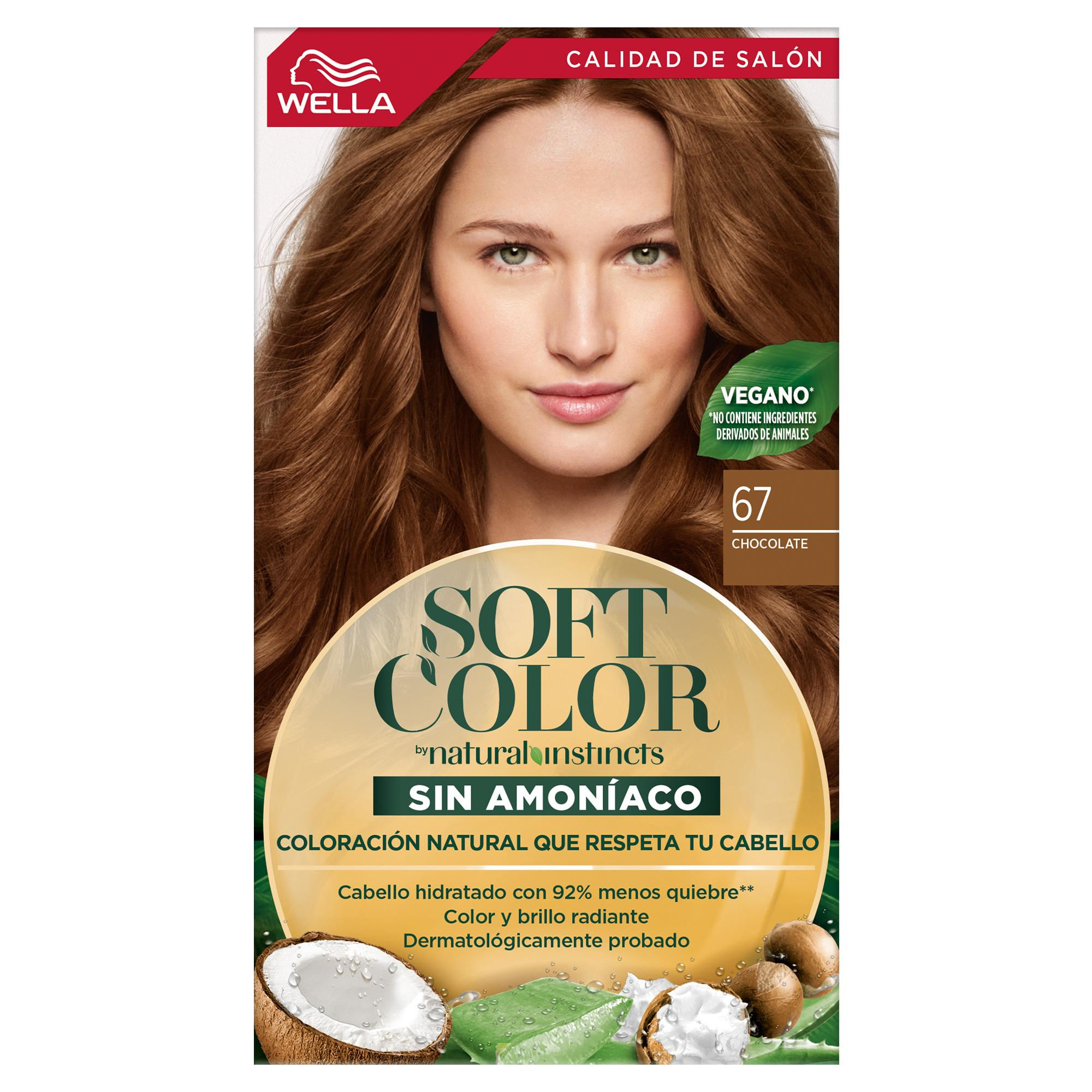 Coloración Cabello 67 Chocolate 1 Un Soft Color