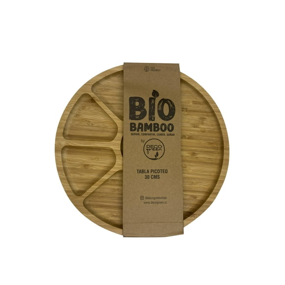Tabla Picoteo Bio Bamboo 30cm
