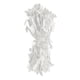 thumbnail image 3 of 20 Metros De Tela Artificial Hoja Guirnalda Adornos De Cinta Manualidades De Bricolaje Blanco, 3 of 5