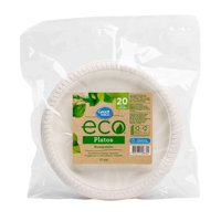 Plato Biodegradable 17 Cm 20 Un Great Value