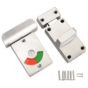 Genérica - Cerradura Chapa Baño O Vestidor Con Indicador Libre Ocupado