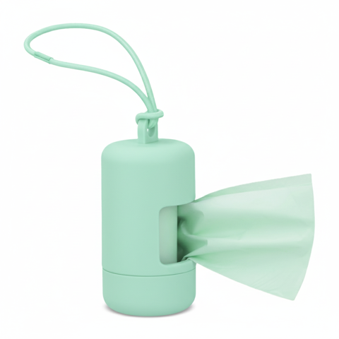 Paws - Dispensador De Bolsitas Verde Agua