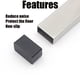 thumbnail image 3 of Tapones De Goma Para Patas De Silla 20 Mm X 40 Mm 20 Piezas, 3 of 4