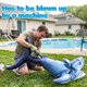 thumbnail image 4 of Flotador Inflable Gigante de Tiburón KiddieLoot 190 cm, 4 of 6