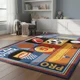 thumbnail image 1 of Alfombra Infantil Tiernos Diseños Decorativos 120x160cm Wym - 1.2 M - 1.6 M - Pelota Patinet - Amariilo, 1 of 3