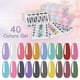 thumbnail image 5 of Gel de pintura Gel Palette YJMyujimi para decoración de uñas con 40 colores, 5 of 9