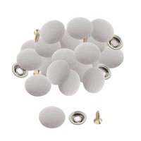 Ioensy - 50 Botones De Reparación De Techo De Coche, Fácil Instalación, Hebilla Fija Para Camiones, Suv, Gris