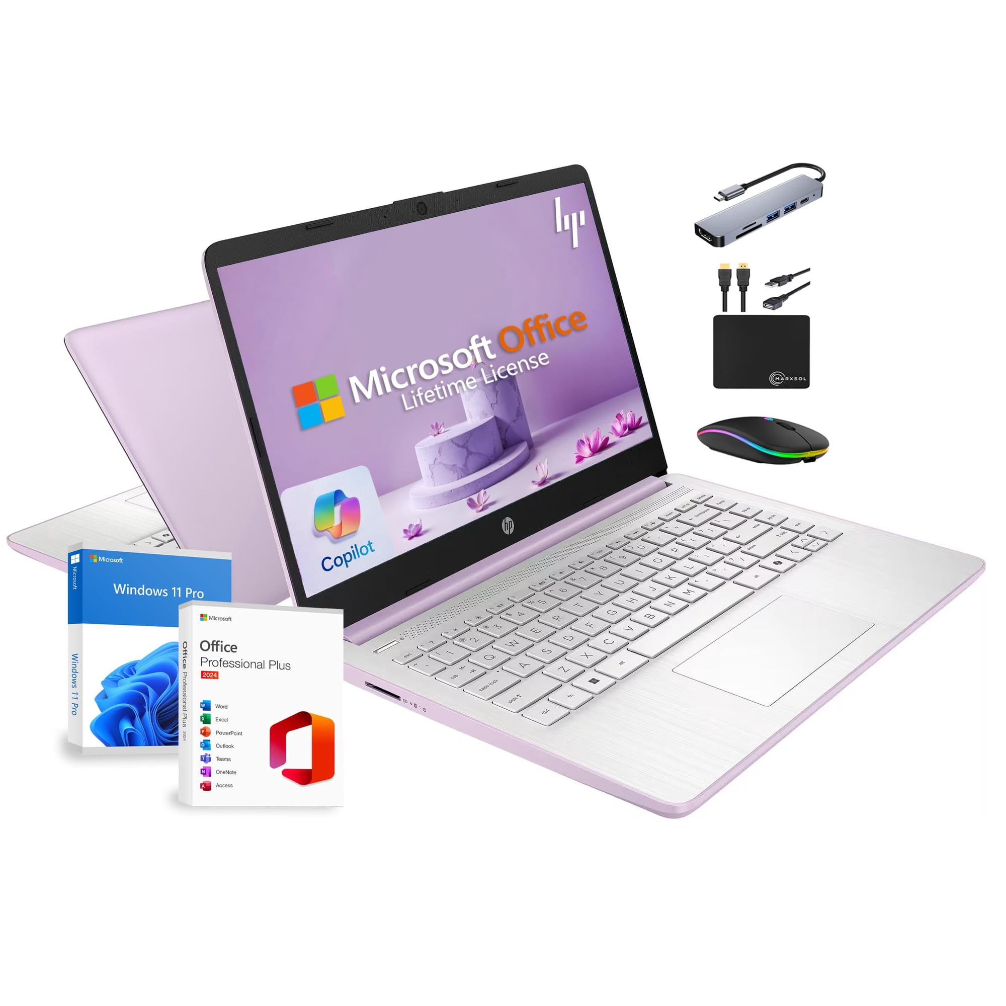 Ordenador Portátil Hp 14 2025 Business Student 16 Gb De Ram 628 Gb De Almacenamiento