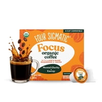 Café K-Cups Four Sigmatic Mushroom Dark Roast 24 Cápsulas