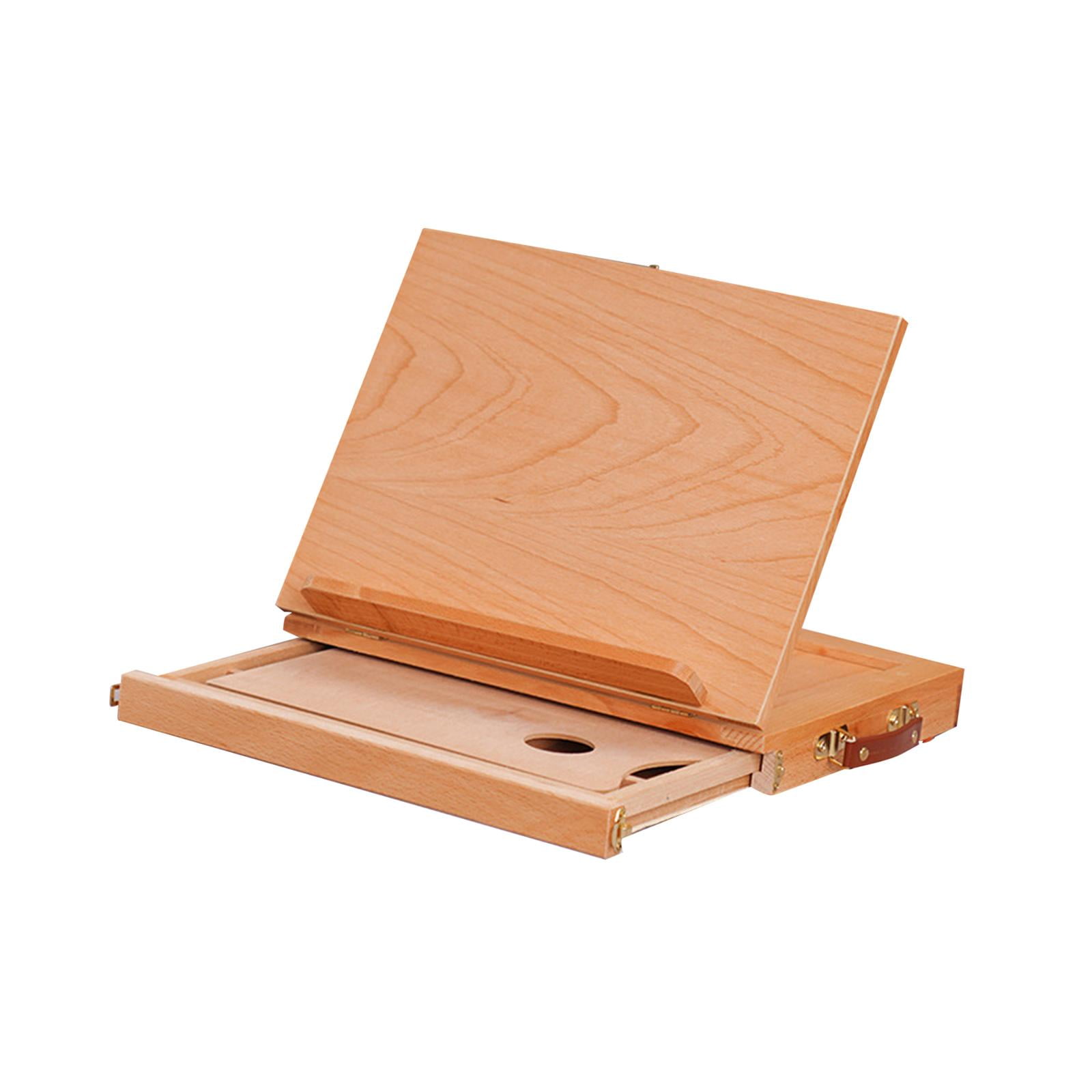 Bothyi - Caballete De Madera Con Superficie Lisa, Caballete De Mesa Para Pintura, Dibujo, Dibujo S