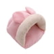 thumbnail image 4 of Saco De Dormir De Ardilla Hámster De Ratón Para Mascotas Pequeño Algodón Invierno Casa Cálida Nido Rosa, 4 of 5