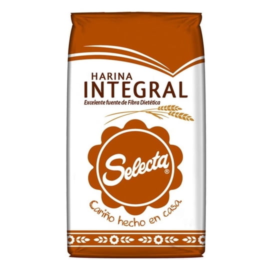Harina Integral Bolsa 1 Kg Selecta