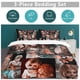 thumbnail image 5 of Bride of Chucky 3 Pcs Bed Sheets Set Breathable Duvet Cover with 2 Pillow Sham Soft All Seasons Bedding Set, 5 of 5