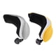thumbnail image 1 of 2x Golf Hybrid Ut Club Head Cover Headcover Con Etiqueta De Número Gris Amarillo, 1 of 5