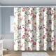 thumbnail image 1 of Transform Your Bathroom with our Botanical Watercolor Floral Shower Curtain Set - Includes 12 Hooks for Easy Installation!, 1 of 5
