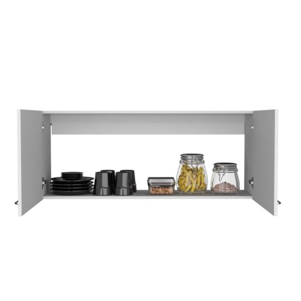 Mueble De Cocina Superior Napoles 120 Cm Blanco