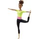 thumbnail image 2 of Camiseta plegable con bloques de color verde con diseño de muñeca Barbie hecha para moverse, 2 of 6