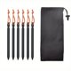thumbnail image 5 of Outdoor Camping Tent Stakes, Aluminum Alloy Tent Stakes, Ground Camping Tent Peg Portable Stakes Tent Nail For Backpacking Tent, Footprint, Camping Trap, Outdoor Canopy, Beach, Garden, 5 of 5