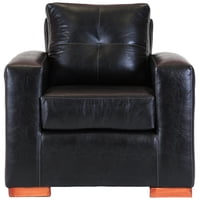 Muebles América - Sofá Franco 1 Cuerpo Negro