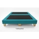thumbnail image 3 of Base cama 2 plazas, dividida, color azul, 3 of 8
