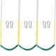 thumbnail image 1 of Asientos Columpios TURFEE Paquete de 3 Verdes de Uso Pesado con Cadena de 66', 1 of 3