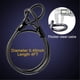 thumbnail image 4 of Bike U Lock VVA Heavy Duty Combination de 20 mm con cable de seguridad, 4 of 7