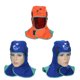 thumbnail image 5 of Cubierta de la cabeza del soldador de la capucha del casquillo del cuello de Safey del retardante de llama 3x (azul + naranja), 5 of 5