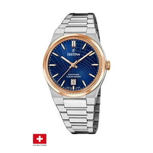 Reloj F20065/2 Festina Swiss Azul Hombre Rive Collection