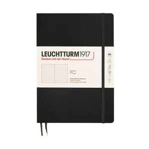 Libretas Leuchtturm 1917 B5 17X25Cm Puntos Tapa Blanda Negro