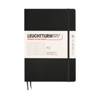 Libretas Leuchtturm 1917 B5 17X25Cm Puntos Tapa Blanda Negro