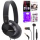 thumbnail image 1 of Auriculares supraaurales Sony MDR-ZX110NC con cancelación de ruido + JBL T110, 1 of 1