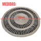 thumbnail image 3 of Alfombra Redonda de Yute 150cm Diseño Sol, 3 of 4