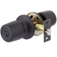 Poli - Cerradura Tubular 8000 8403 Ofi Dorm Negro