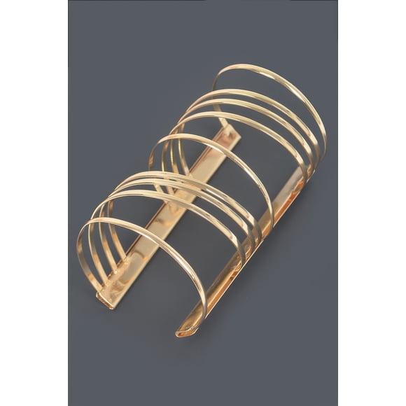 Brazalete Fashnzfab Metal Cuff Dorado