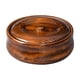 thumbnail image 5 of Tazón De Madera Tazón Redondo Multiusos Recipiente Reutilizable Hecho A Mano Tazón Para Servir 23cmx7.5cm, 5 of 5