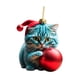 thumbnail image 1 of Decoración Navide?a Para Gatos 2023, Pared, Fiesta Navide?a, Chimenea, Colgante Navide?o, Estilo E, 1 of 3