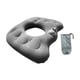 thumbnail image 5 of Almohada de rosquilla inflable, cojín de asiento, suave, transpirable para cojón, cojín de donas portátiles, cojín de hemorroides para el hogar de la Gris, 5 of 5