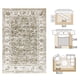 thumbnail image 2 of Alfombra Area Jinchan, lavable, 160 x 230 cm, de pelo bajo, resistente a las manchas, 2 of 7