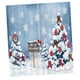 thumbnail image 1 of Cortinas De Ventana Con Temática Navide?a, Mu?eco De Nieve - 170x200cm, 1 of 5